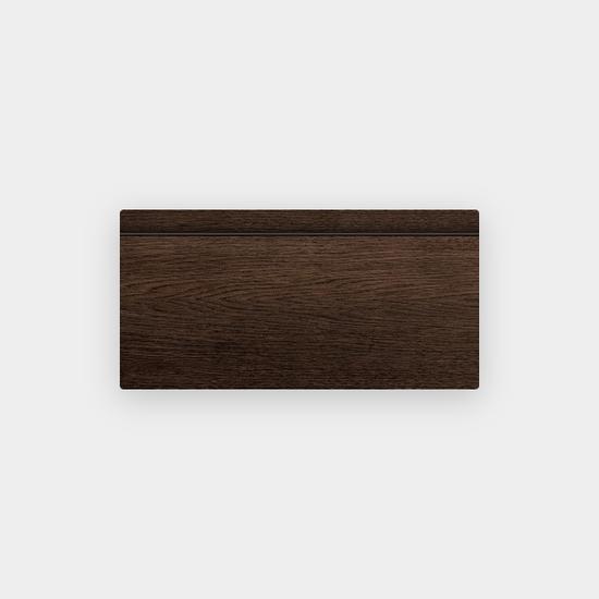 PROFILE Veneer - Dark Oak, Handle: Dark metal